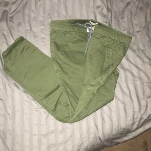 Olive Green Joggers